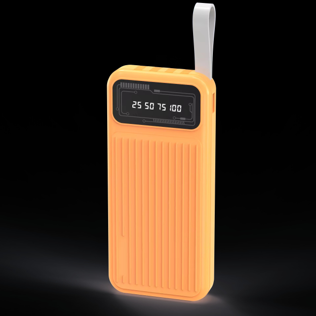 30000mAh Power Bank with Four Charging Cables LED Power Display