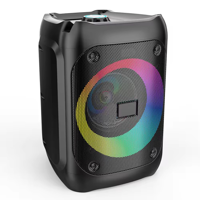 Wireless IPX4  4'' Bluetooth Speakers With RGB Light for Home Party