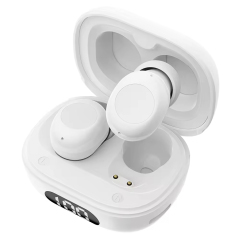Bluetooth V5.3 JL Chip Mini TWS Earbuds With LED Power Display