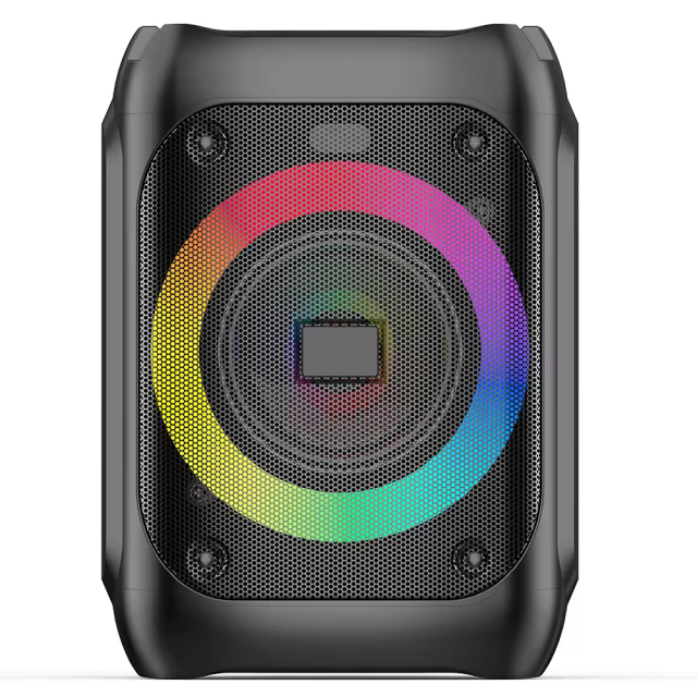 Wireless IPX4  4'' Bluetooth Speakers With RGB Light for Home Party