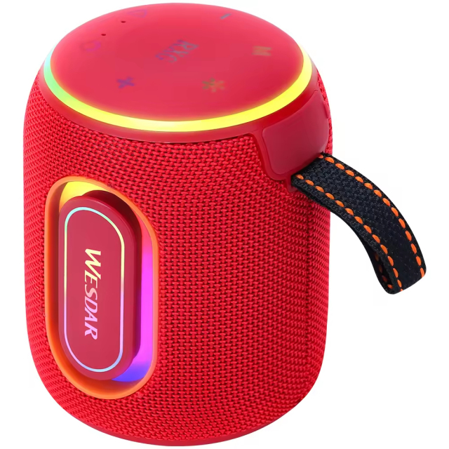 Home Party Wireless Portable Bluetooth Speaker With Lanyard RGB Light