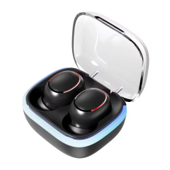 In-ear Wireless Blue Gaming Earbuds Stereo Sound Quality