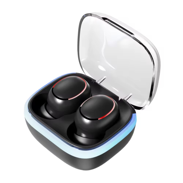 In-ear Wireless Blue Gaming Earbuds Stereo Sound Quality