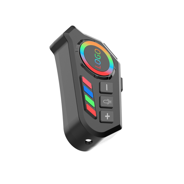 Wireless Helmet Headset for Motorcycle 2 in 1 Kits IPX5 With RGB Light