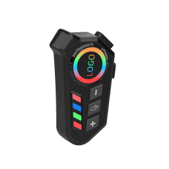 Wireless Helmet Headset for Motorcycle 2 in 1 Kits IPX5 With RGB Light