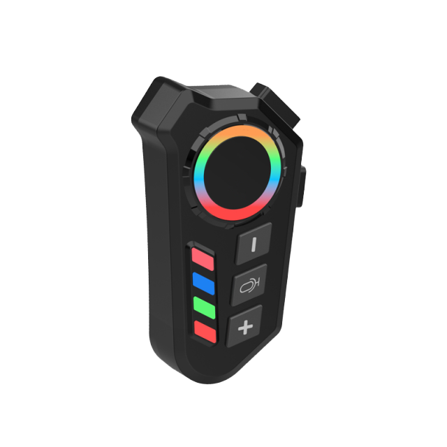 Wireless Helmet Headset for Motorcycle 2 in 1 Kits IPX5 With RGB Light