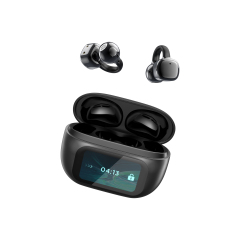 Touchable Wireless Bluetooth 5.4 Ear Clip Earphones With Digital Display