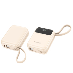 10000mAh Power Banks With Type C Cable LED Power Display