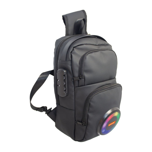 Travel Bag with Wireless for Speakers RGB Light 2500mAh Power Bank