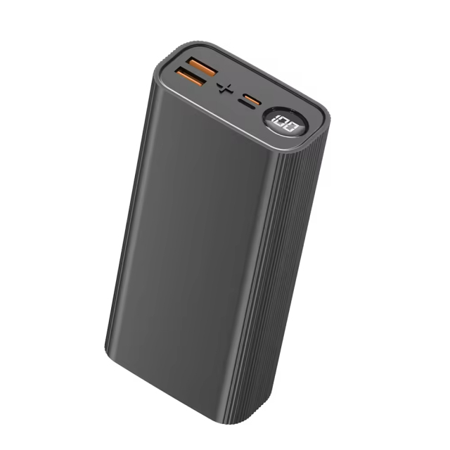 30000mah Aluminum Alloy Fast Charging Power Bank With LED Power Display