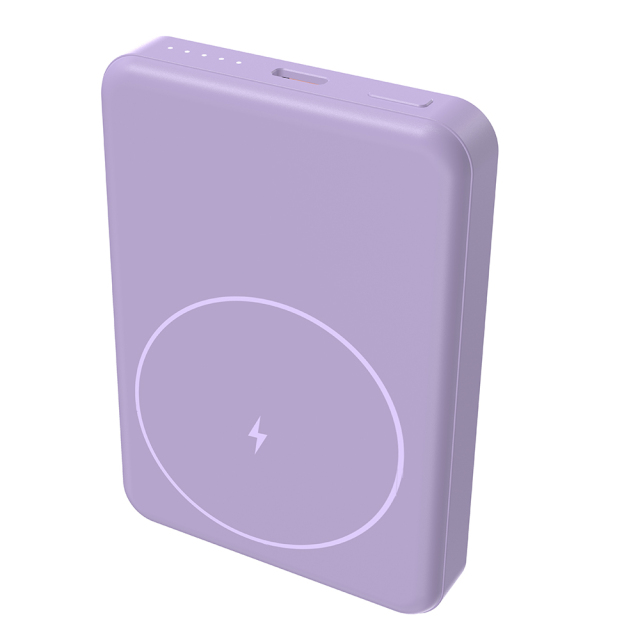Portable 5000mAh Mini Wireless Magnetic Power Bank Charger