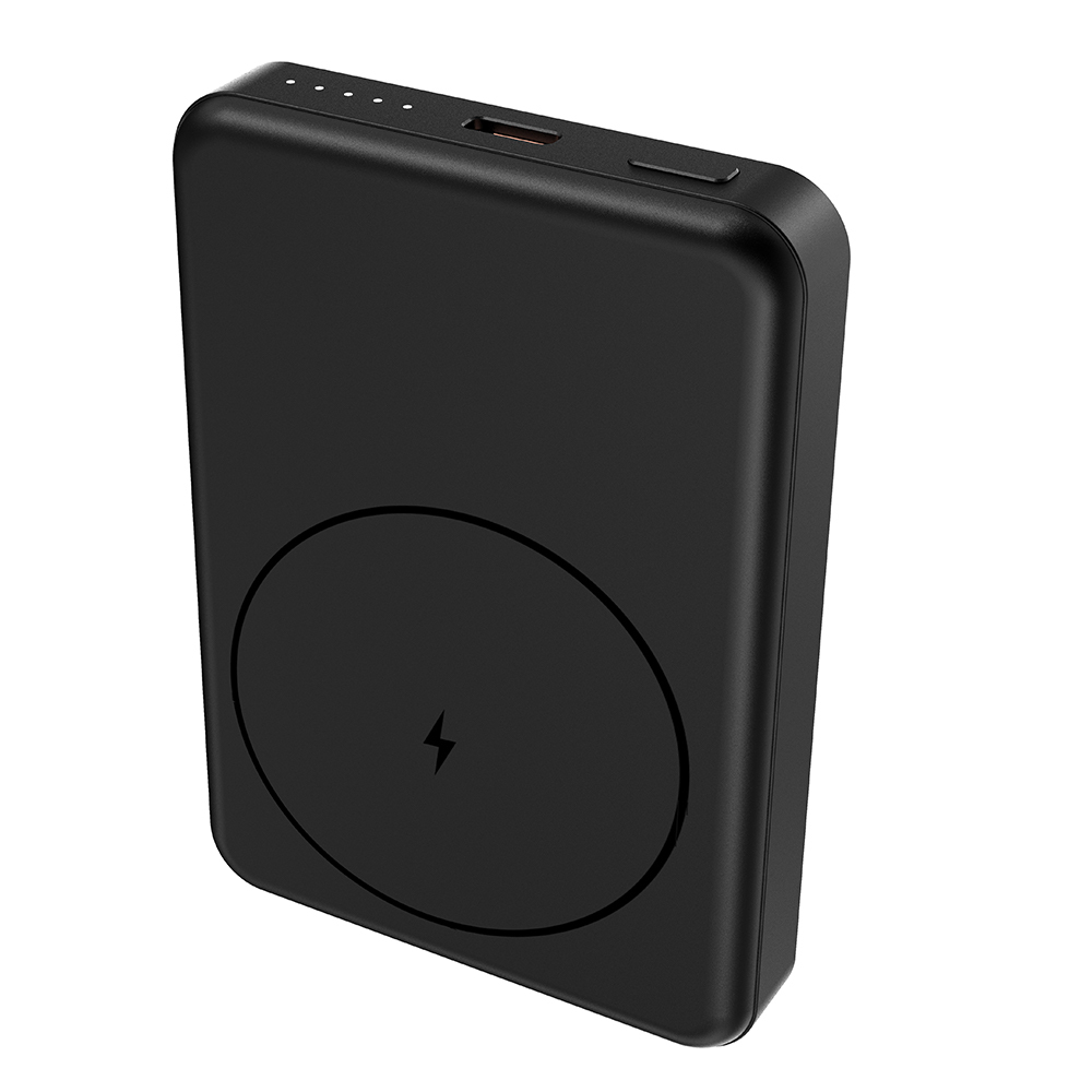 Portable 5000mAh Mini Wireless Magnetic Power Bank Charger