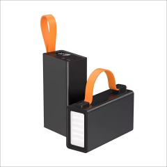 Aluminium Alloy Housing Portable  PD 100W 50000mah Laptop Power Bank with Emergency Flashlight