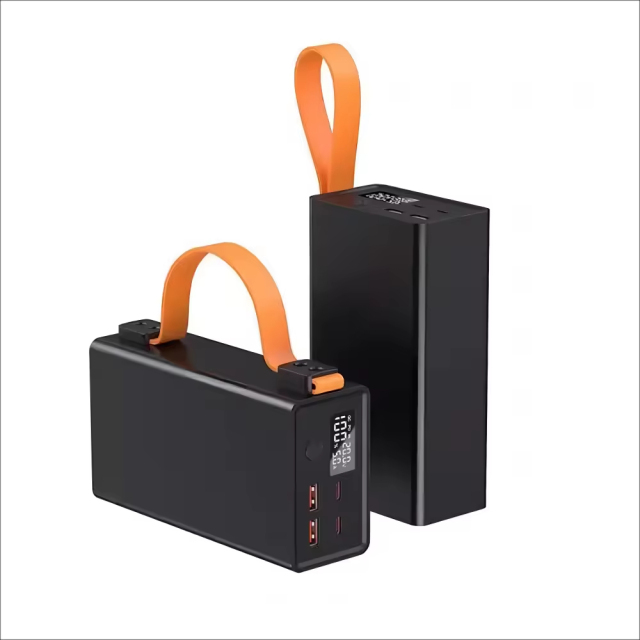 Aluminium Alloy Housing Portable  PD 100W 50000mah Laptop Power Bank with Emergency Flashlight