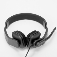 Wired Over-Ear Gaming ENC Headset Stereo Sound Quality With Mic