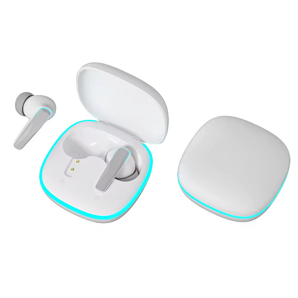 TWS Gaming In Ear Earbuds Bluetooth 5.3 With Colorful RGB Light