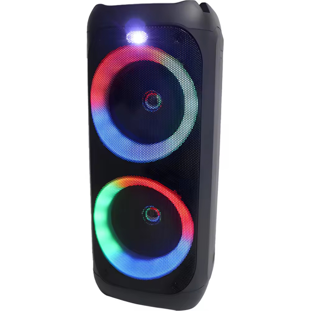 Double Horn Wireless Bluetooth Speakers 10w With RGB Light Strong Bass Sound