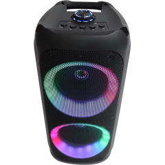 Double Horn Wireless Bluetooth Speakers 10w With RGB Light Strong Bass Sound