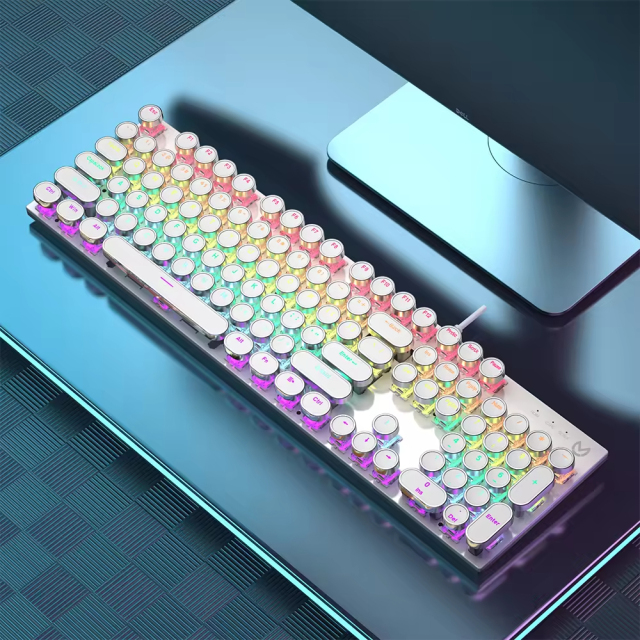 Mechanical Wired Gamer Keyboard Full Size With RBG Light