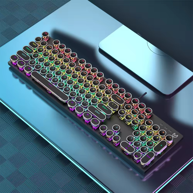 Mechanical Wired Gamer Keyboard Full Size With RBG Light