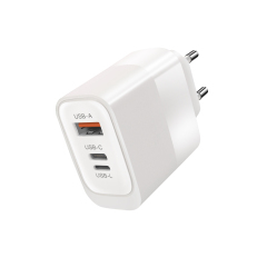 20W Type-C+USB Dual Port Wall Adapter US/EU/UK Plug（CE Certify）