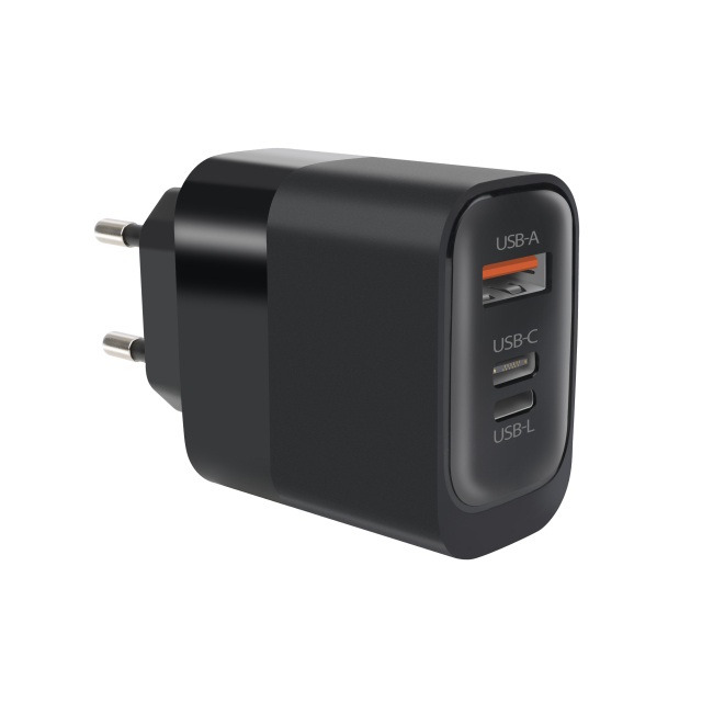 20W Type-C+USB Dual Port Wall Adapter US/EU/UK Plug（CE Certify）