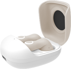 WESDAR Semi-In Ear Design Wireless Earphones V5.4 Bluetooth Version With LED Breathing Light