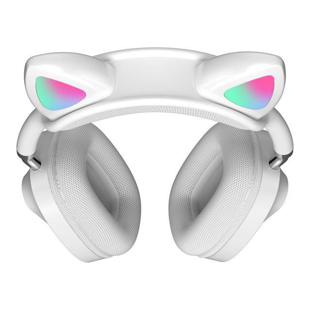 Foldable Cat Ear TWS Wireless Bluetooth Headsets LED Battery Indicator