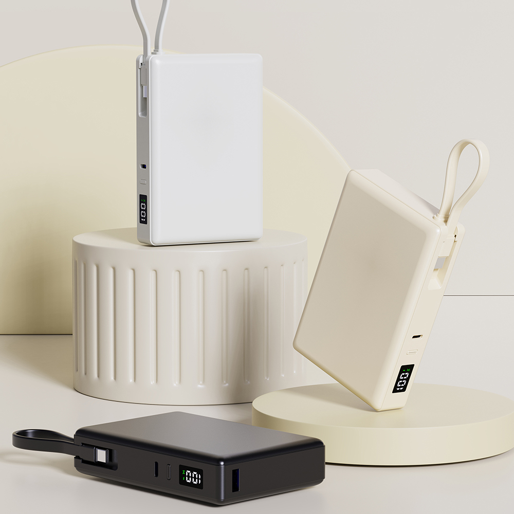 20000mAh  High Capacity Power Bank With LED Power Display Lanyard