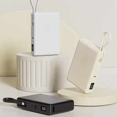 20000mAh  High Capacity Power Bank With LED Power Display Lanyard