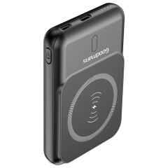 5000mAh Portable Wireless Charger Power Bank for iPhone 15 15W PD 22.5W