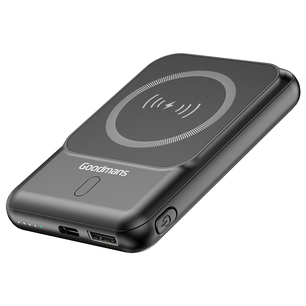 5000mAh Portable Wireless Charger Power Bank for iPhone 15 15W PD 22.5W