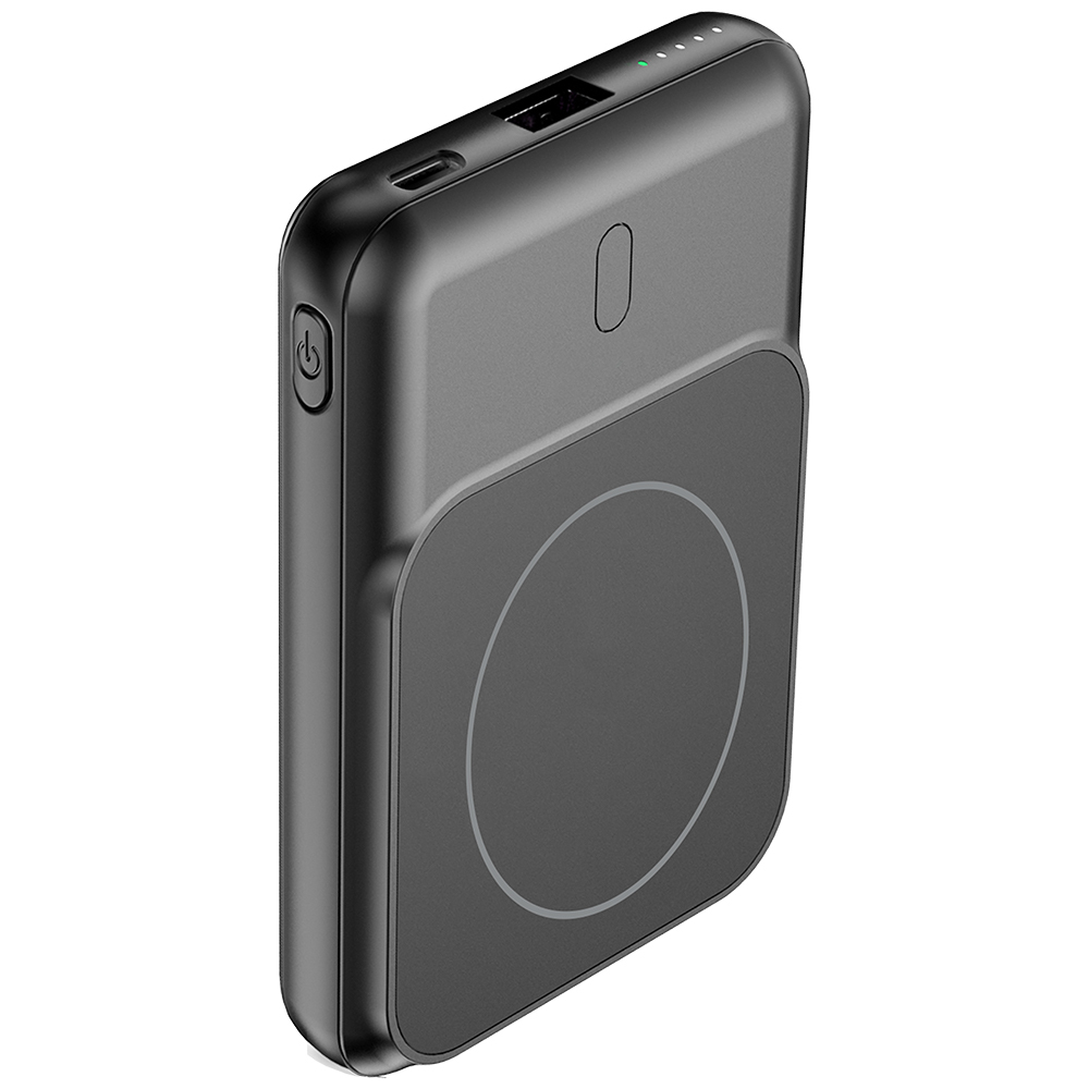 5000mAh Portable Wireless Charger Power Bank for iPhone 15 15W PD 22.5W