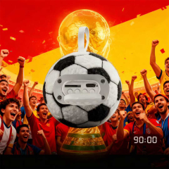 Circle Football Shape Portable Bluetooth Speakers Strong Bass Sound