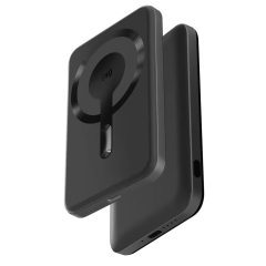 5000mAh 2 In 1 Magnetic Travel Portable Small Power Bank 15W