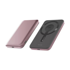 5000mAh 2 In 1 Magnetic Travel Portable Small Power Bank 15W