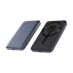 5000mAh 2 In 1 Magnetic Travel Portable Small Power Bank 15W