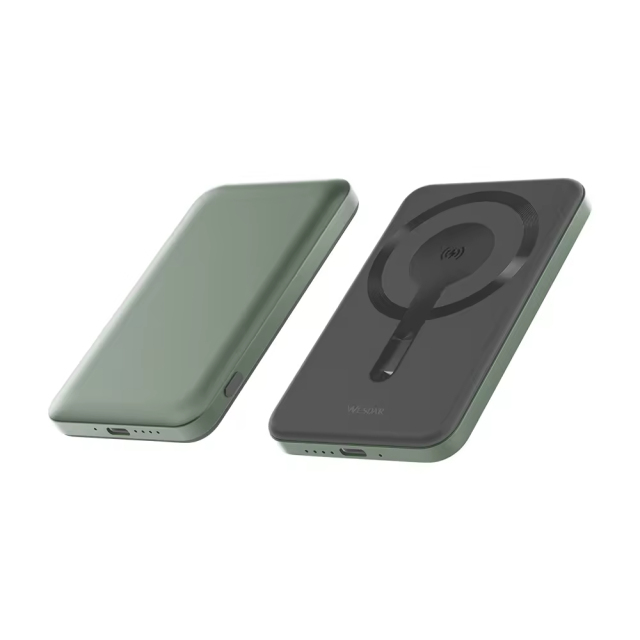 5000mAh 2 In 1 Magnetic Travel Portable Small Power Bank 15W
