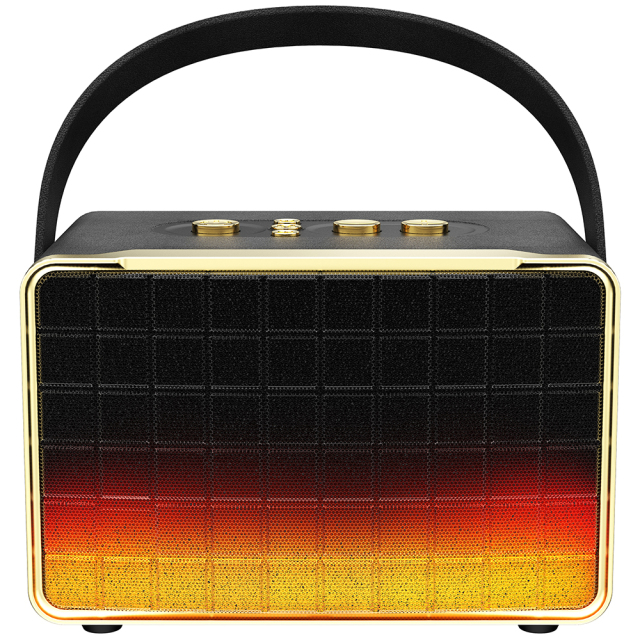 Portable Bluetooth Speaker 6 Keys TWS Radio Model With RGB Light