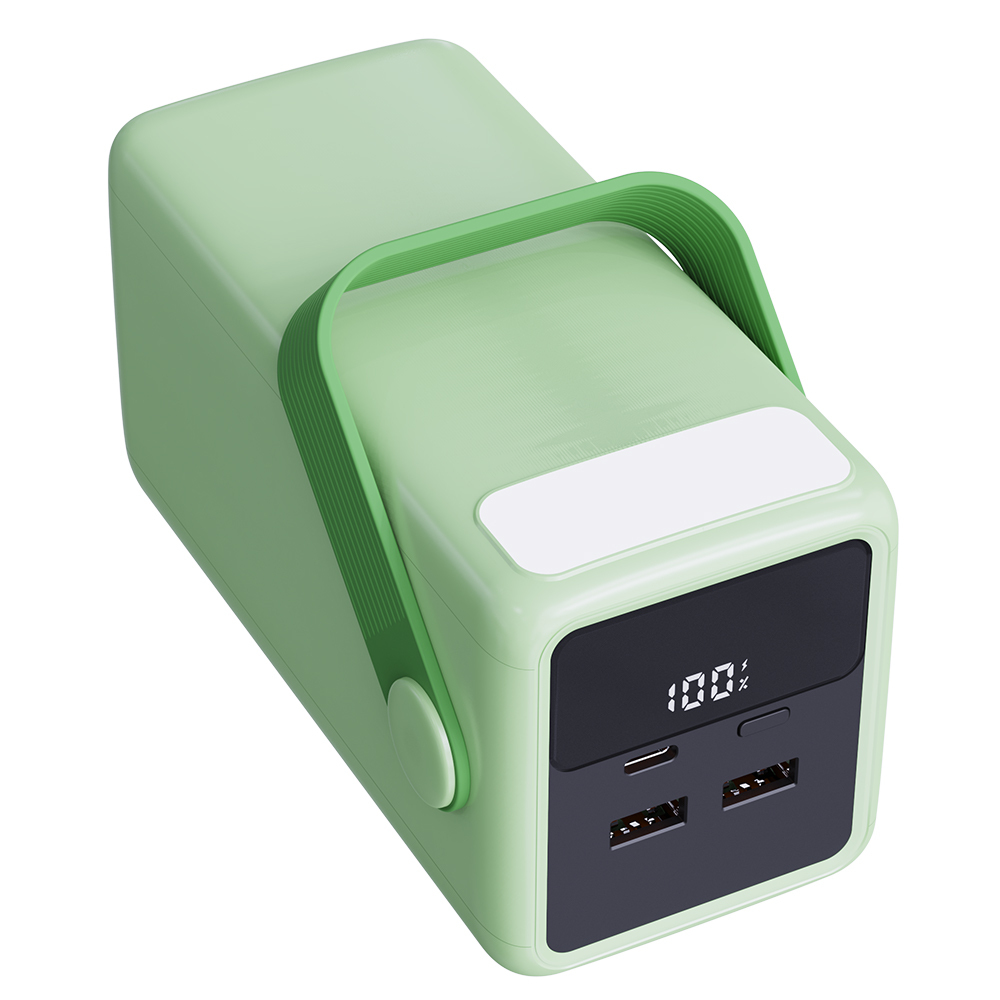 Portable 100w Fast Charging Handheld Power Banks With LED Display