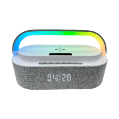 RGB Light Wireless Speaker with 15W Wireless Charging