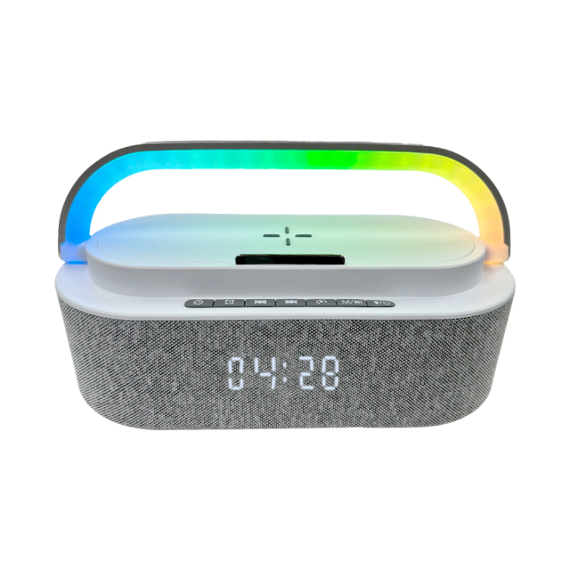 RGB Light Wireless Speaker with 15W Wireless Charging