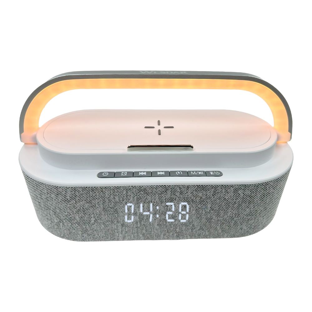 RGB Light Wireless Speaker with 15W Wireless Charging