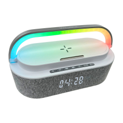 RGB Light Wireless Speaker with 15W Wireless Charging