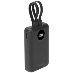 10000mAh 35w Portable Power Bank With Two Charging Cable