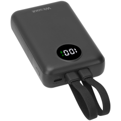 10000mAh 35w Portable Power Bank With Two Charging Cable