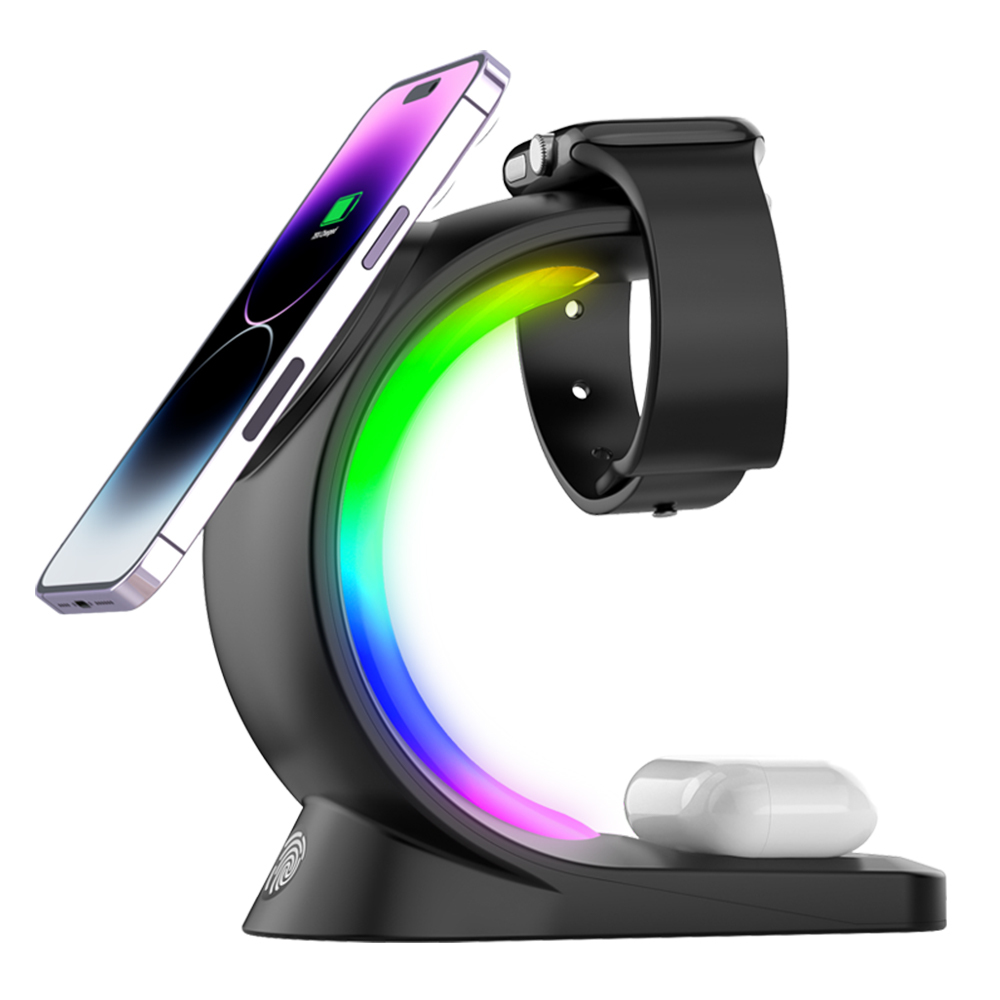 15w Wireless Phone Charger 3 in 1 QC 2.0 Version Certificate