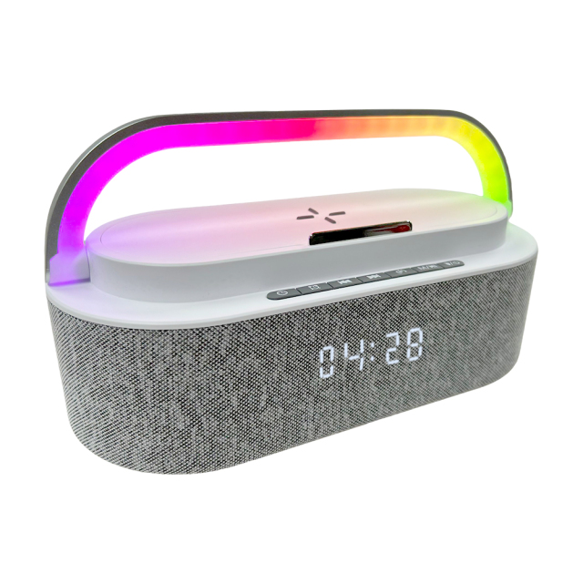 RGB Light Wireless Speaker with 15W Wireless Charging