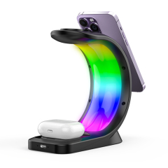 15w Wireless Phone Charger 3 in 1 QC 2.0 Version Certificate