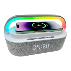 RGB Light Wireless Speaker with 15W Wireless Charging